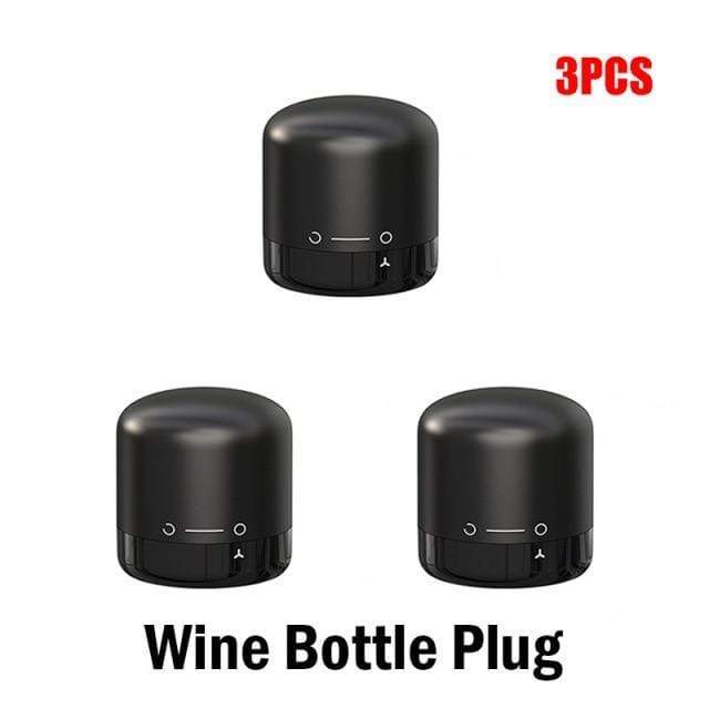 Wine Stoppers (🎅CHRISTMAS PRE SALE - SAVE 70% OFF) SILICONE SEALED WINE, BEER, CHAMPAGNE STOPPER, BUY 2 GET 1 FREE Wine bottle 3pc - DiyosWorld