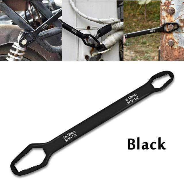 Wrench Easy Double-Sided Wrench Black - DiyosWorld